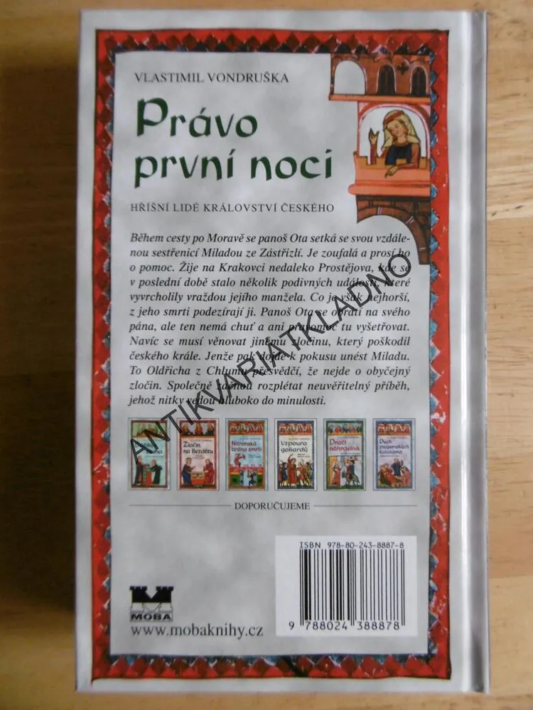 PRÁVO PRVNÍ NOCI, VLASTIMIL VONDRUŠKA, **an