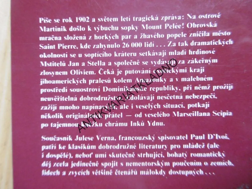 MSTITELÉ, PAUL D´IVOI, GUSTAV KRUM, **an