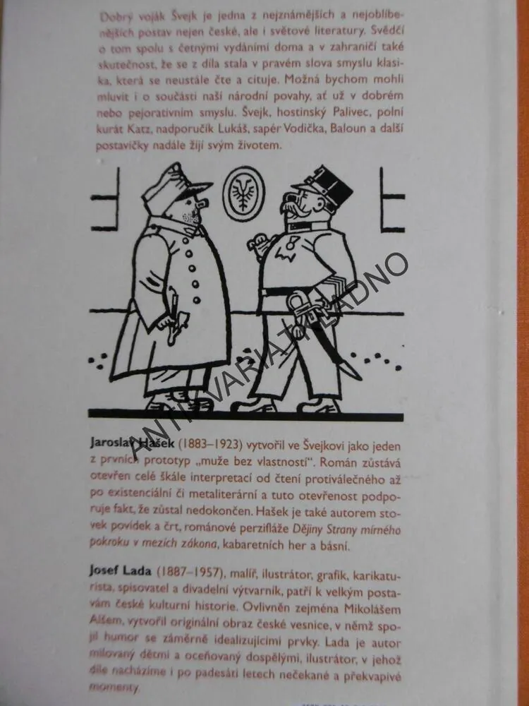 OSUDY DOBRÉHO VOJÁKA ŠVEJKA ZA SVĚTOVÉ VÁLKY 1-4, JAROSLAV HAŠEK,JOSEF LADA, 2008