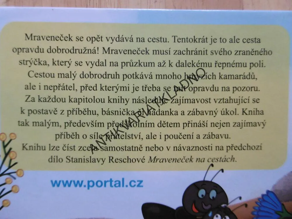 MRAVENEČKOVA DOBRODRUŽSTVÍ, STANISLAVA RESCHOVÁ, VENDULA HEGEROVÁ,