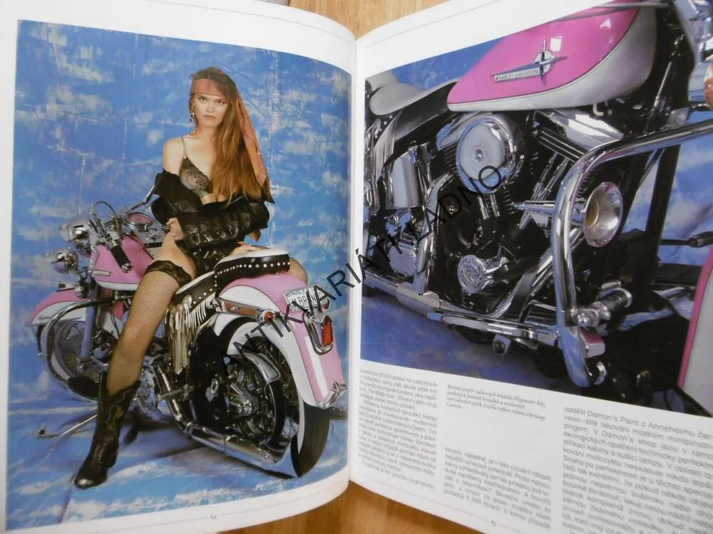 HARLEY-DAVIDSON AMERICKÁ LEGENDA, MOTOCYKL, **an