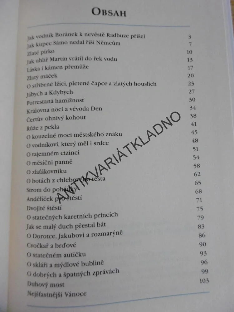 PŮL KOPY DO KOPY POHÁDEK A POVĚSTÍ Z CELÝCH ČECH, ČEKANOVÁ, ZAJÍČEK