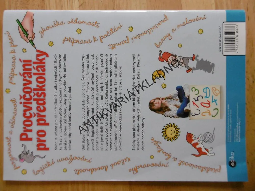 PROCVIČOVÁNÍ PRO PŘEDŠKOLÁKY, DOBRODRUŽSTVÍ PEJSKA BAFA, 