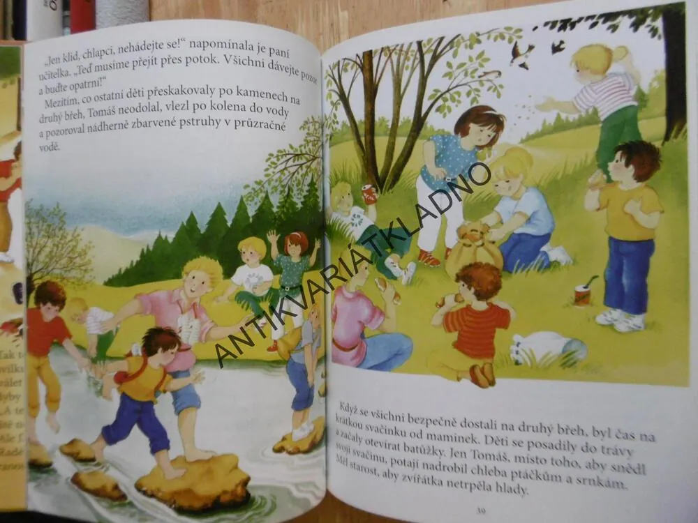 ŠKOLNÍ PŘÍBĚHY A JINÁ DOBRODRUŽSTVÍ, PRVNÍ ČTENÍ S VELKÝMI PÍSMENY, **an