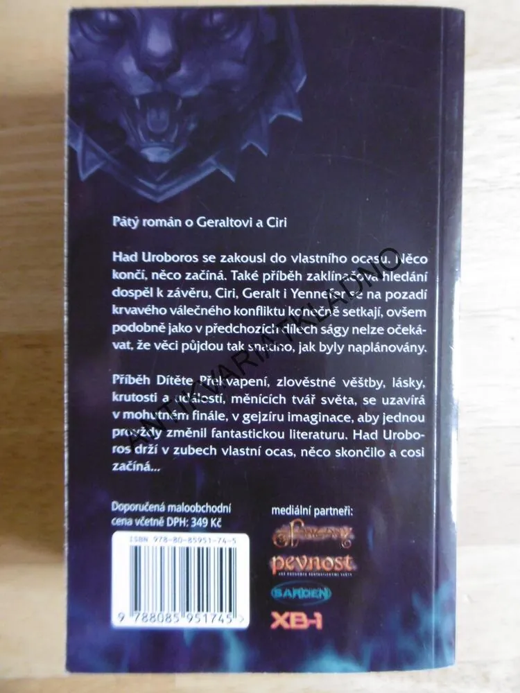 ZAKLÍNAČ 7. PANÍ JEZERA, ANDRZEJ SAPKOWSKI, **an
