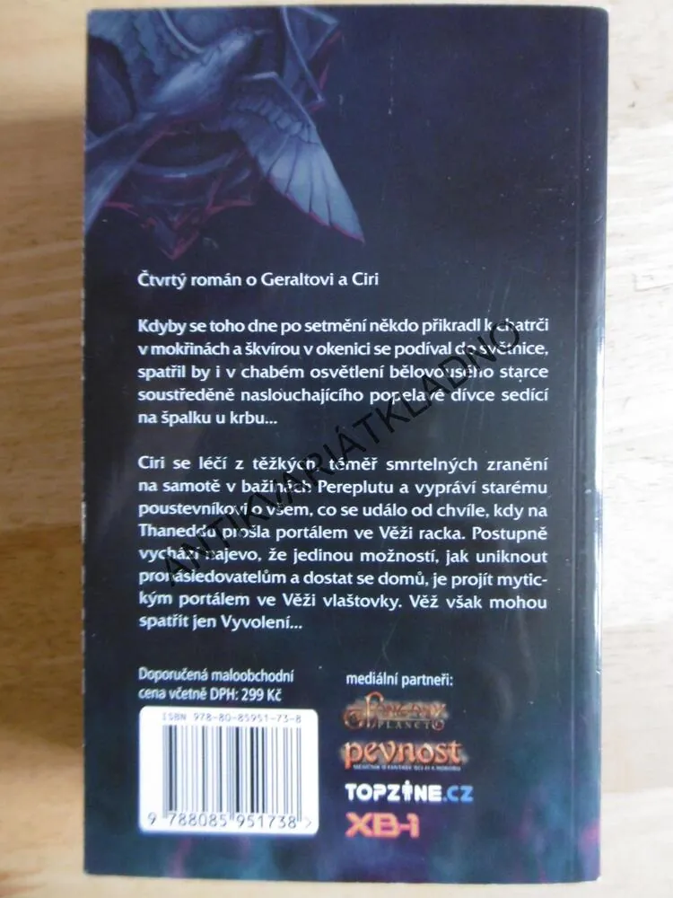 ZAKLÍNAČ 6. VĚŽ VLAŠTOVKY, ANDRZEJ SAPKOWSKI. **an
