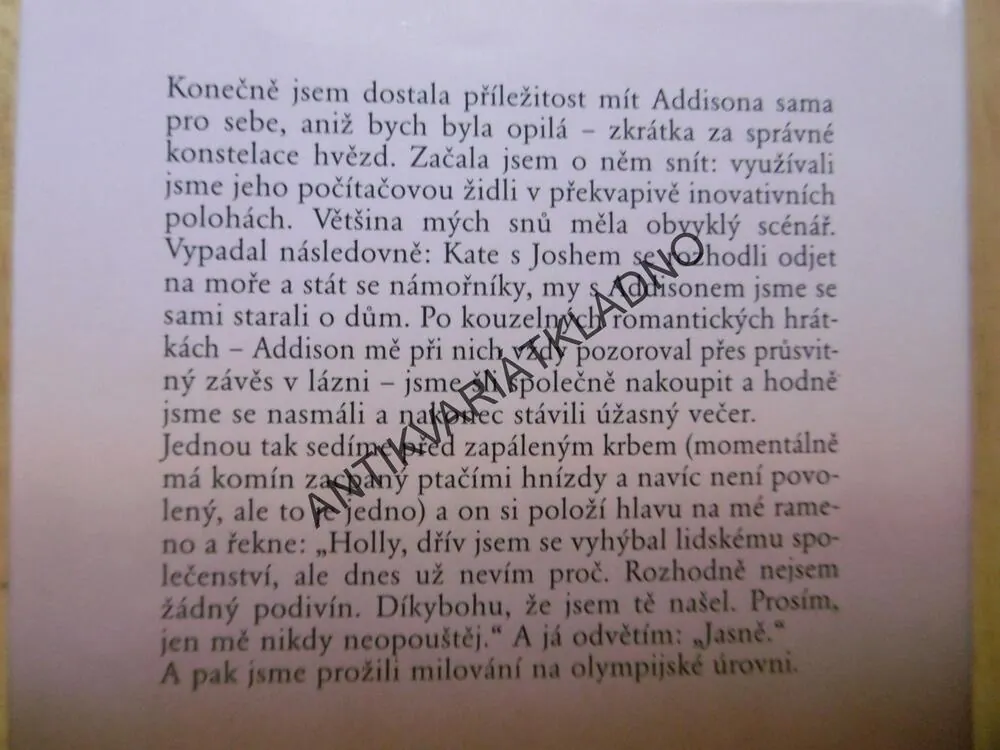 JAK NA ADDISONA, JENNY COLGANOVÁ, **an