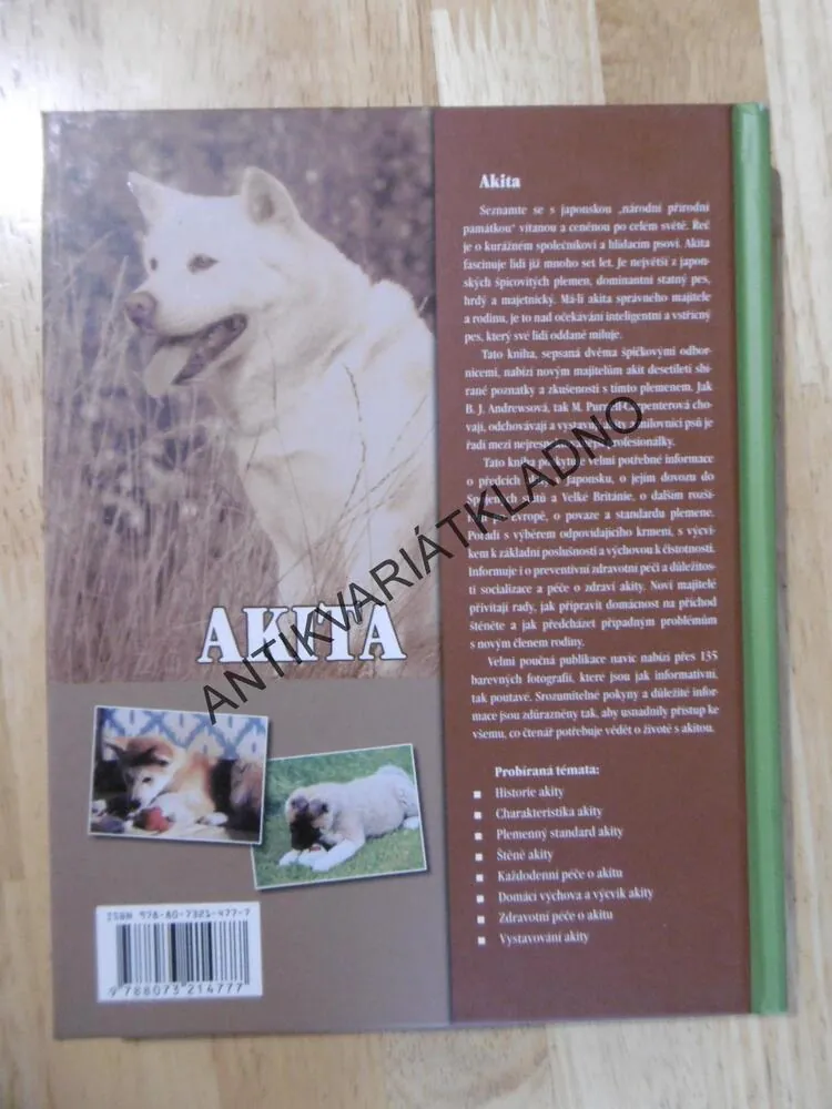 AKITA, B.J. ANDREWSOVÁ, M. PURNELL-CARPENTEROVÁ, **an