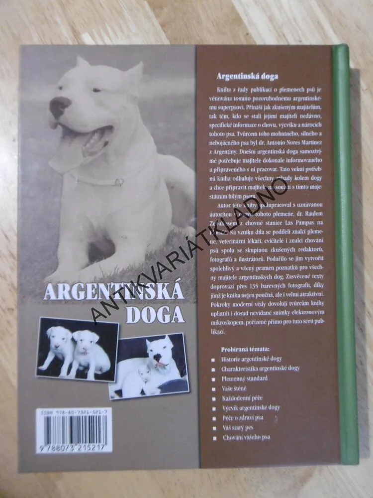 ARGENTINSKÁ DOGA, JOSEPH JANISH, **an