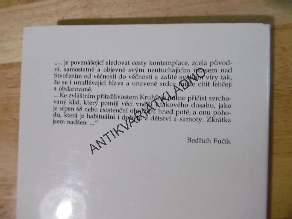 KRUHY POD OČIMA, DENÍKY, ESEJE, 1950-1993, VĚROSLAV MERTL, **an