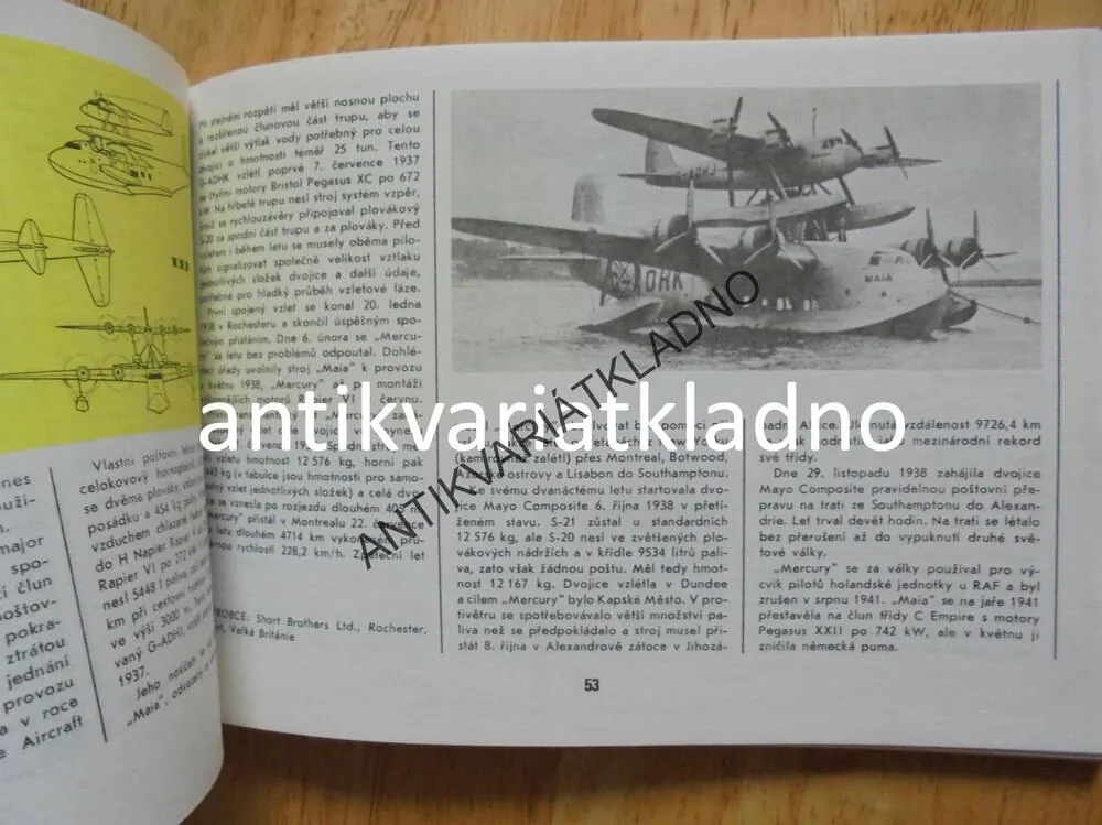 ATLAS LETADEL, VODNÍ, OBOJŽIVELNÁ DOPRAV, LETECTVÍ
