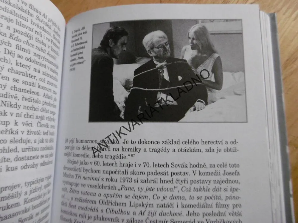 77 ČESKÝCH FILMOVÝCH KOMIKŮ, ANDREJ HALADA, **an