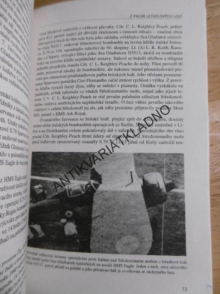 PALUBNÍ STÍHAČI JEJÍHO VELIČENSTVA, 1., FAA 1939-41, MIROSLAV ŠNAJDR, **an