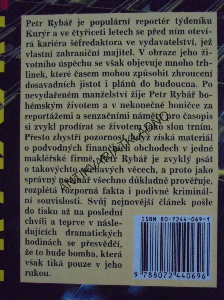 REPORTÉR, PAVEL FRÝBORT, **an