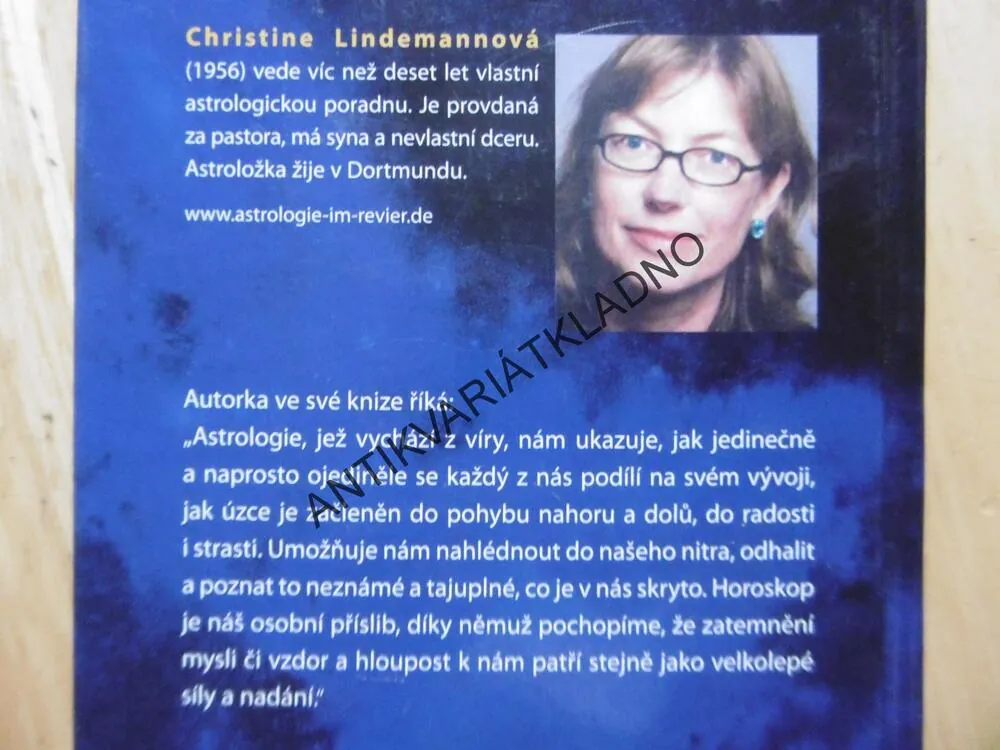 ASTROLOGIE RUKOPIS BOŽÍ, CHRISTINE LINDEMANNOVÁ