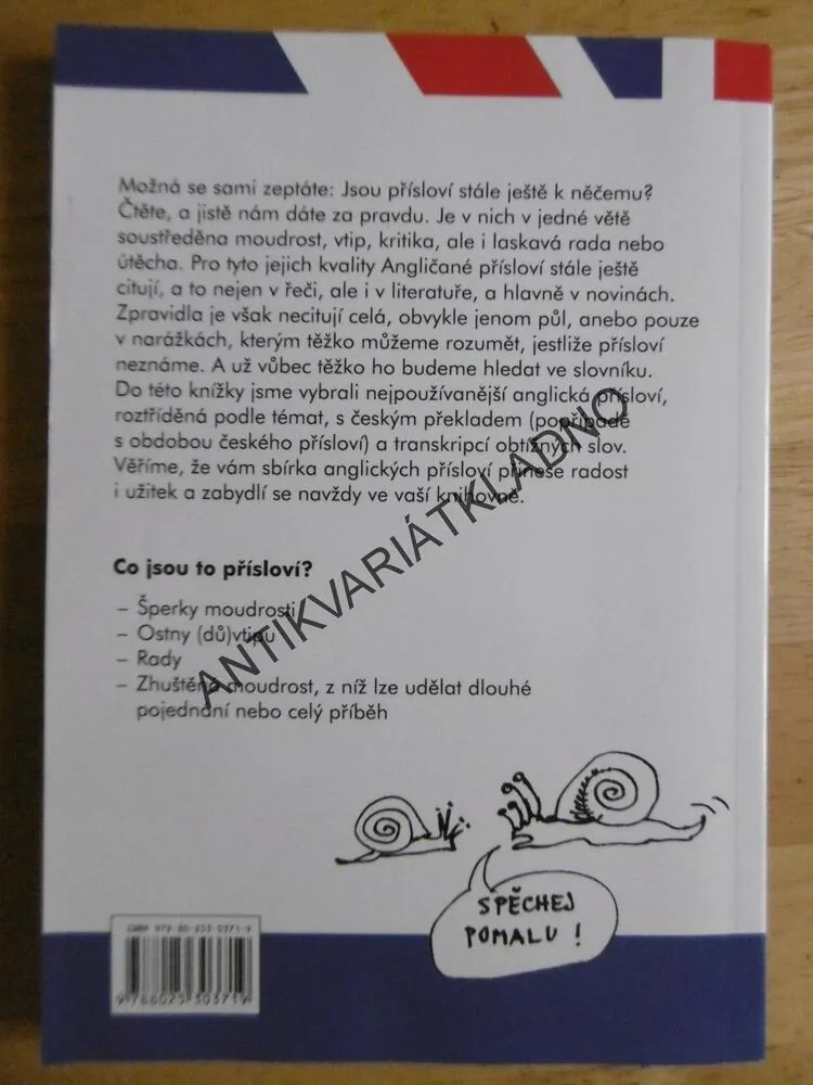 NEJUŽÍVANĚJŠÍ ANGLICKÁ PŘÍSLOVÍ, ANGLIČTINA, EVA LACINOVÁ