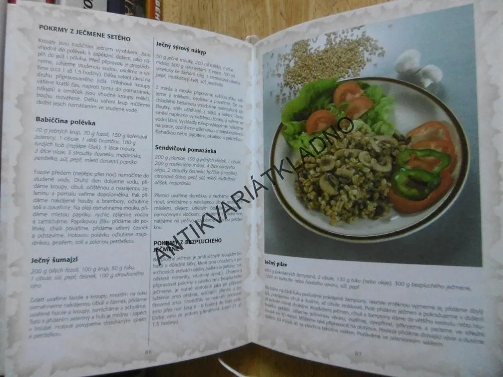 ČESKÁ BIOKUCHAŘKA, VAŘÍME Z BIOPOTRAVIN, RECEPTY, **an