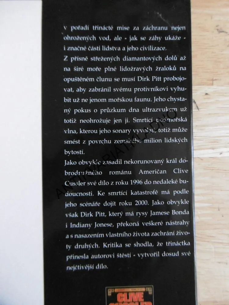 NÁRAZOVÁ VLNA, CLIVE CUSSLER, **an