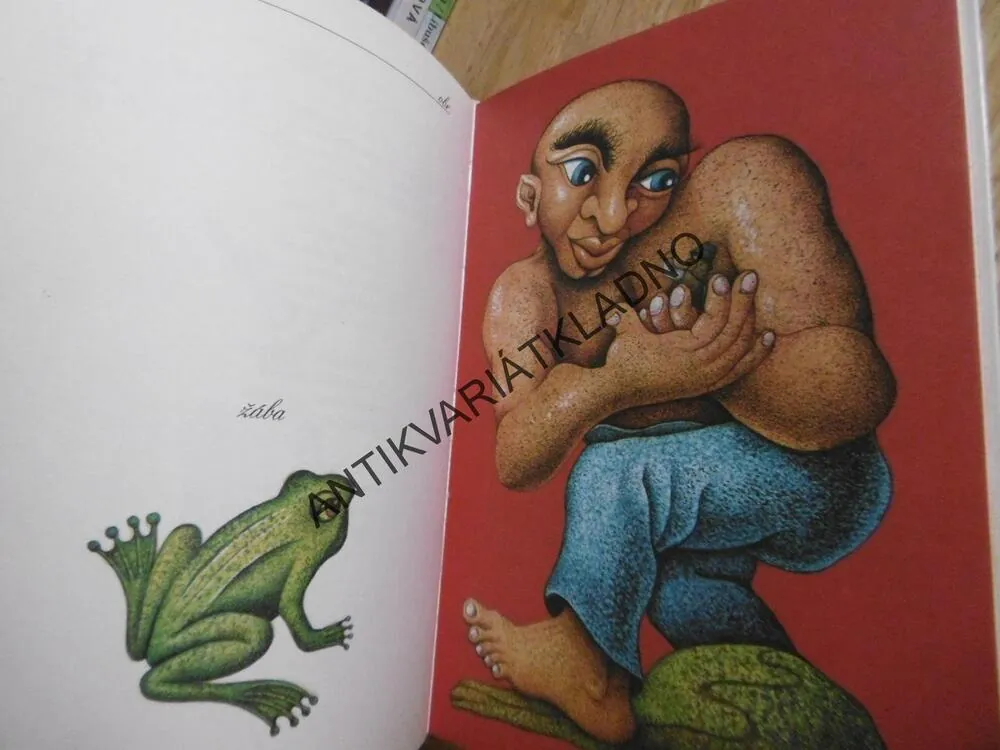 OBŘÍ PANTOFLE, POVĚSTI Z MORAVY, EVA KILIANOVÁ, KREMLÁČEK, 1988, **an