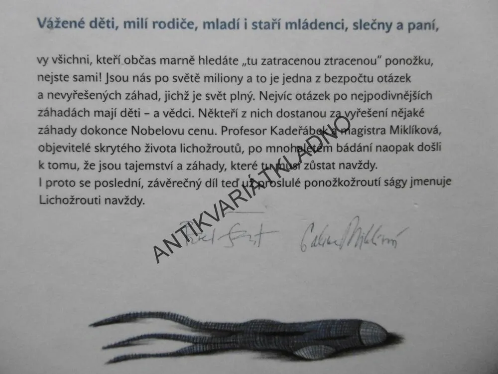 LICHOŽROUTI NAVŽDY, PAVEL ŠRUT, MIKLÍNOVÁ, **an