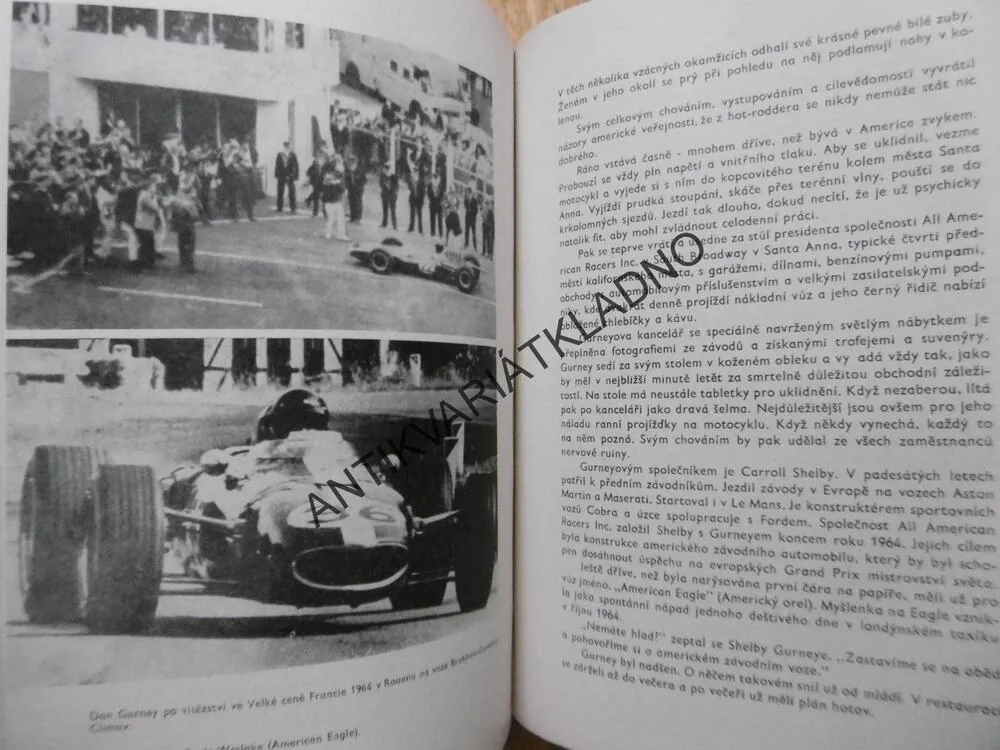 MISTŘI ZA VOLANTEM, MILOŠ SKOŘEPA, KNIHA O AUTOMOBILOVÝCH ZÁVODNÍCÍCH, **an