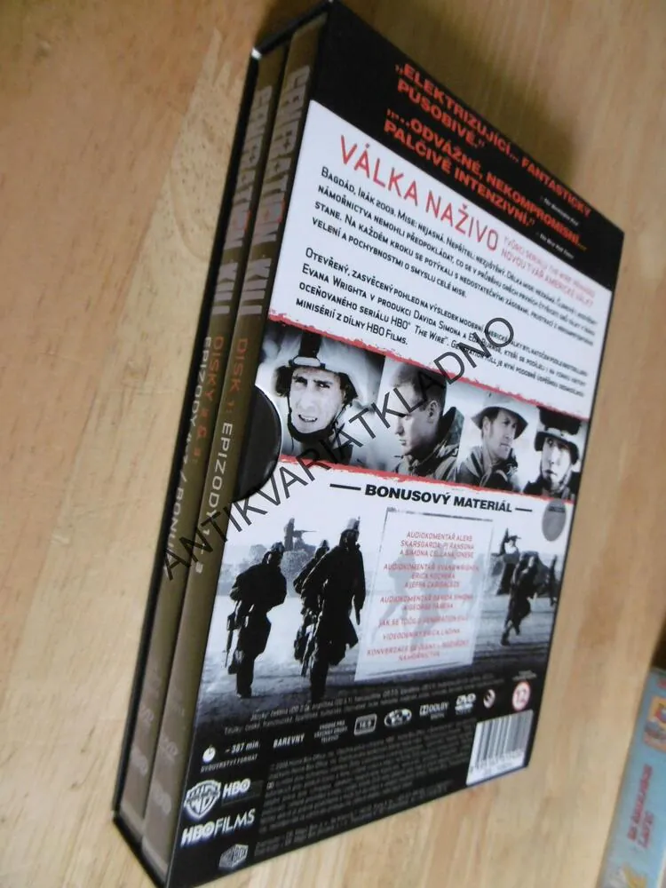 GENERATION KILL, DÍLY 1-7, 2X DVD FILM