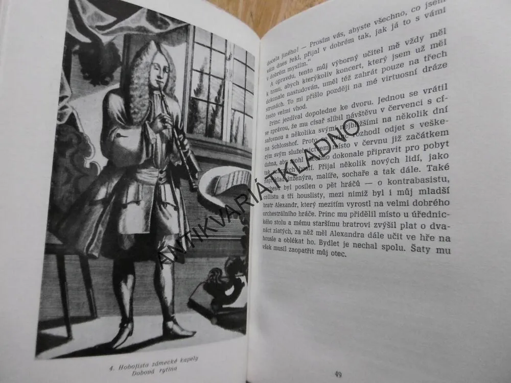 VZPOMÍNKY HUDEBNÍKA XVIII. STOLETÍ, KAREL DITTERS Z DITTERSDORFU