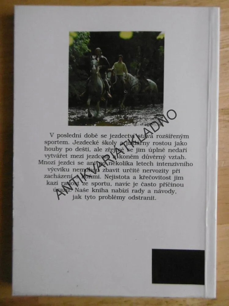 JEZDÍME PRO RADOST, MÉNĚ STRESU PŘI PRÁCI S KOŇMI, JEZDECKÝ KURS, **an