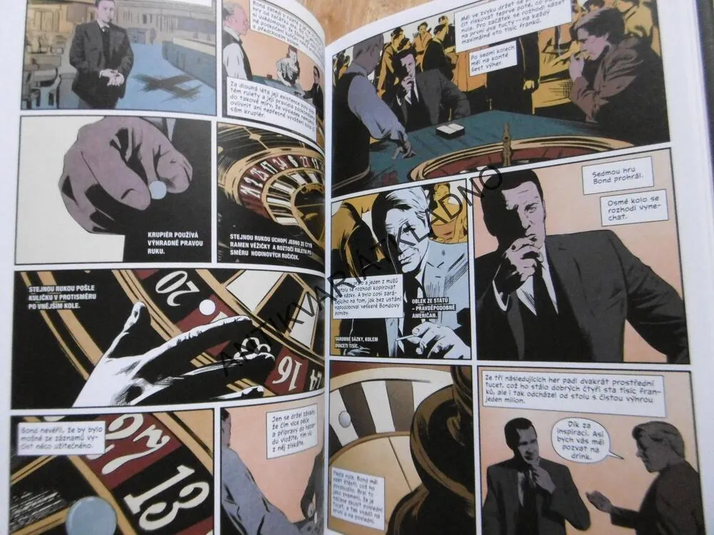 JAMES BOND, AGENT 007, IAN FLEMING, CASINO ROYALE, KOMIKS, **an