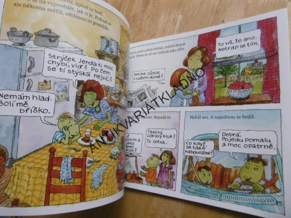 KDYŽ DINOSAURŮM NĚKDO UMŘE, MALÁ KNÍŽKA O VELKÝCH STAROSTECH PRO MALÉ I VELKÉ, LAURIE KRASNY BROWN, MARC BROWN
