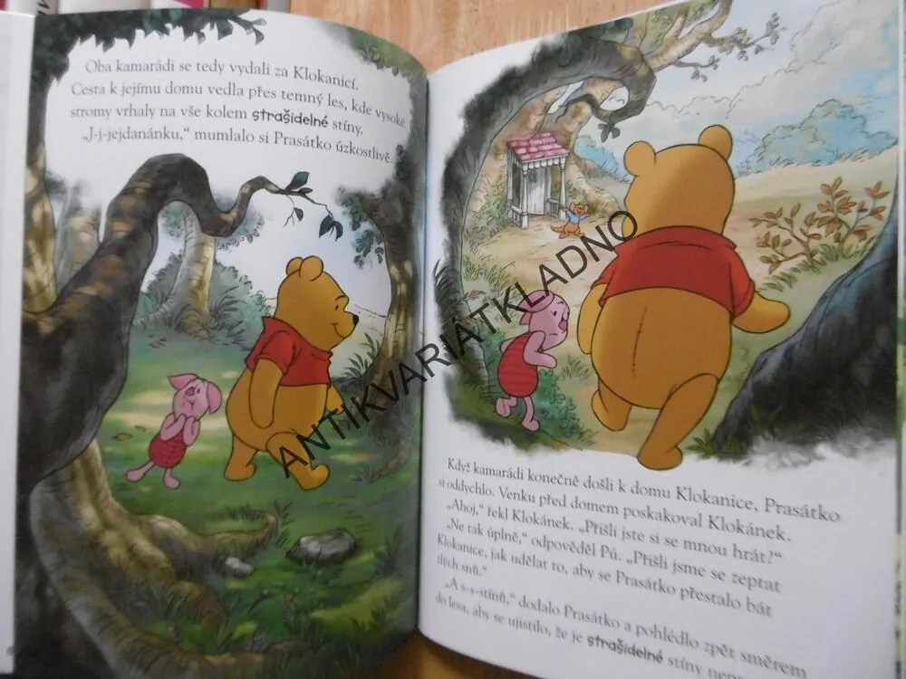 MEDVÍDEK PÚ, STATEČNÉ PRASÁTKO, WALT DISNEY