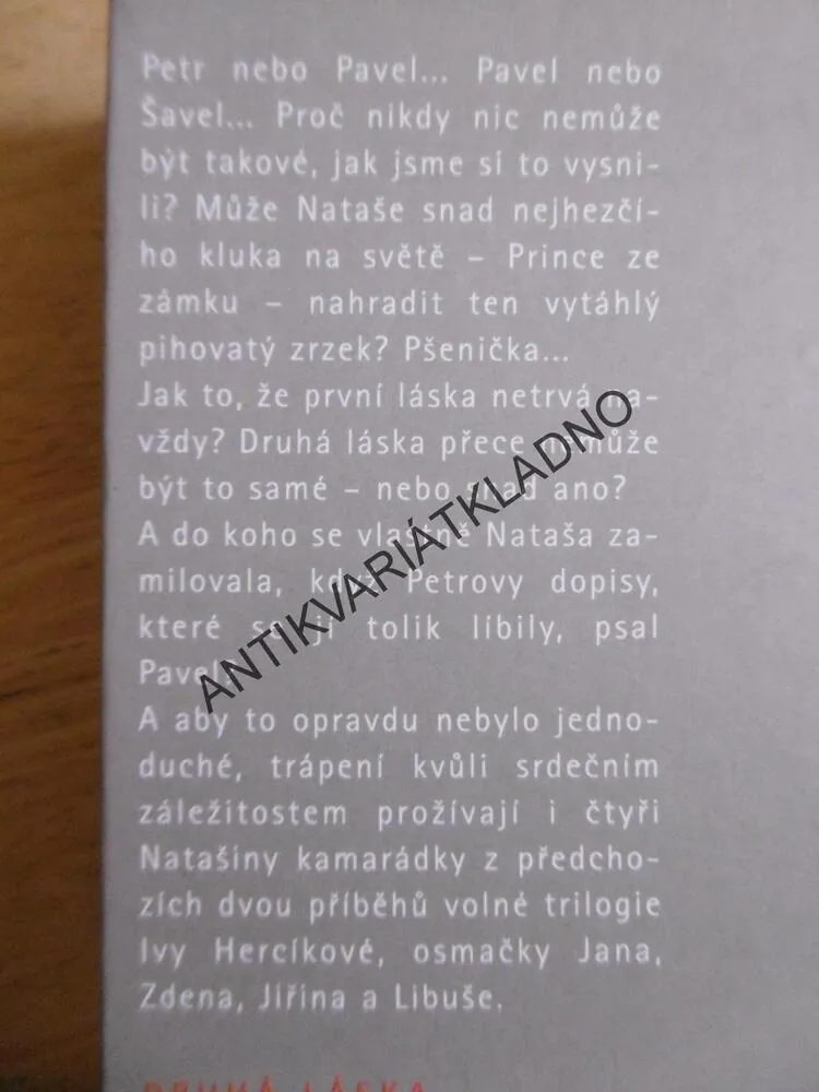 DRUHÁ LÁSKA, IVA HERCÍKOVÁ, ADOLF BORN, **an