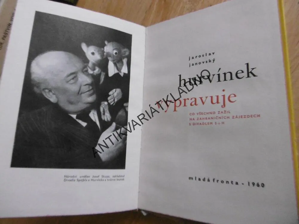 HURVÍNEK VYPRAVUJE, JAROSLAV JANOVSKÝ, ŠPEJBL