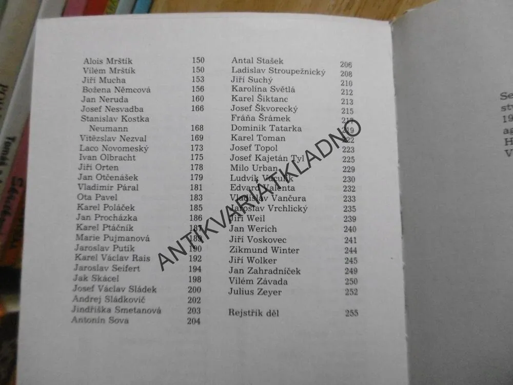 ŠKOLNÍ ČETBA NA DLANI, OBSAHY Z DĚL ČESKÝCH A SLOVENSKÝCH SPISOVATELŮ