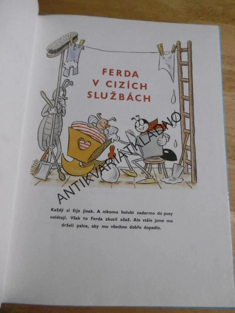 FERDA V CIZÍCH SLUŽBÁCH, FERDY MRAVENCE, ONDŘEJ SEKORA, **an