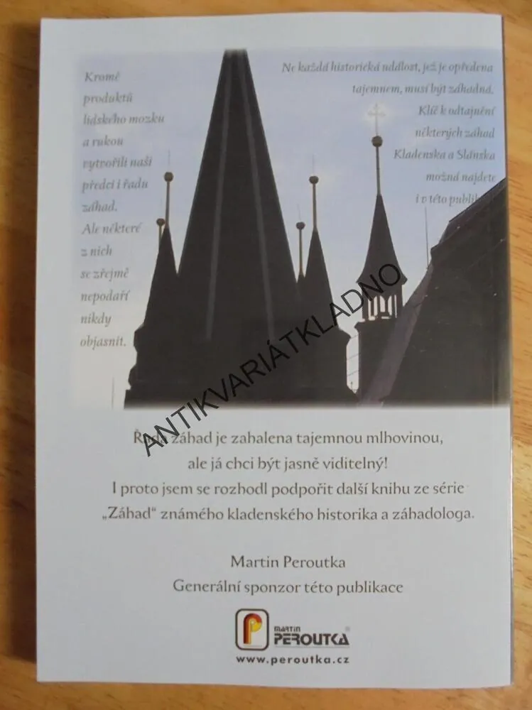 ZÁHADY KLADENSKA,SLÁNSKA A OKOLÍ,2., LIŠKA - autogram, KLADNO, **an