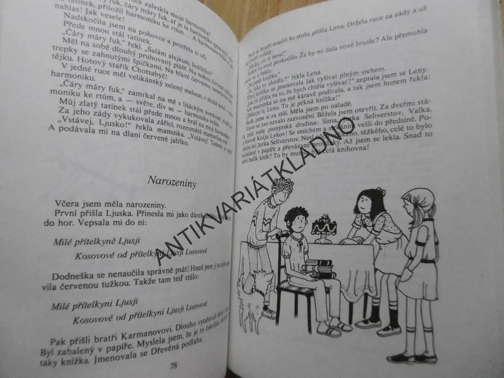 HLAVA PLNÁ NÁPADŮ, IRINA PIVOVAROVOVÁ, EVA PRŮŠKOVÁ, 1985