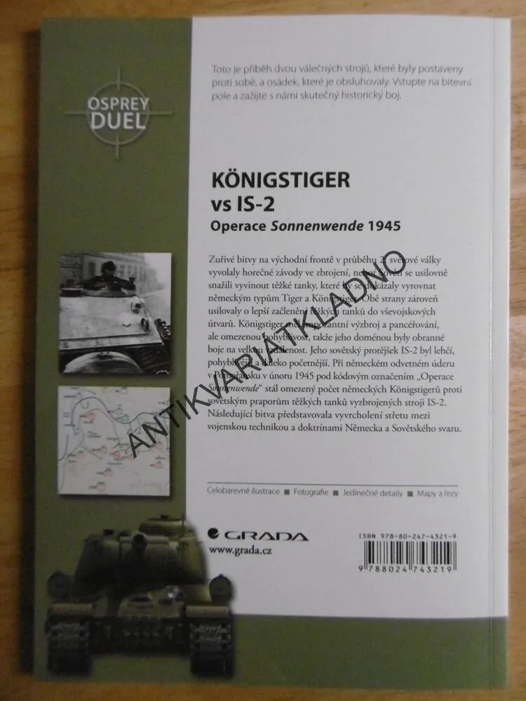 KÖNIGSTIGER VS IS-2, OPERACE SONNENWENDE 1945, HIGGINGS