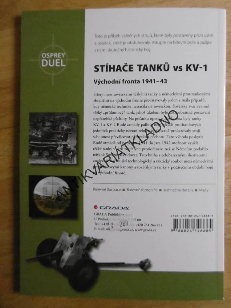 STÍHAČE TANKŮ VS KV-1, VÝCHODNÍ FRONTA 1941-43, ROBERT FORCZYK,