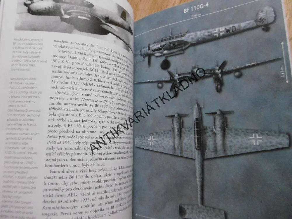 BF 110 VS LANCASTER, EVROPA 1942-45,