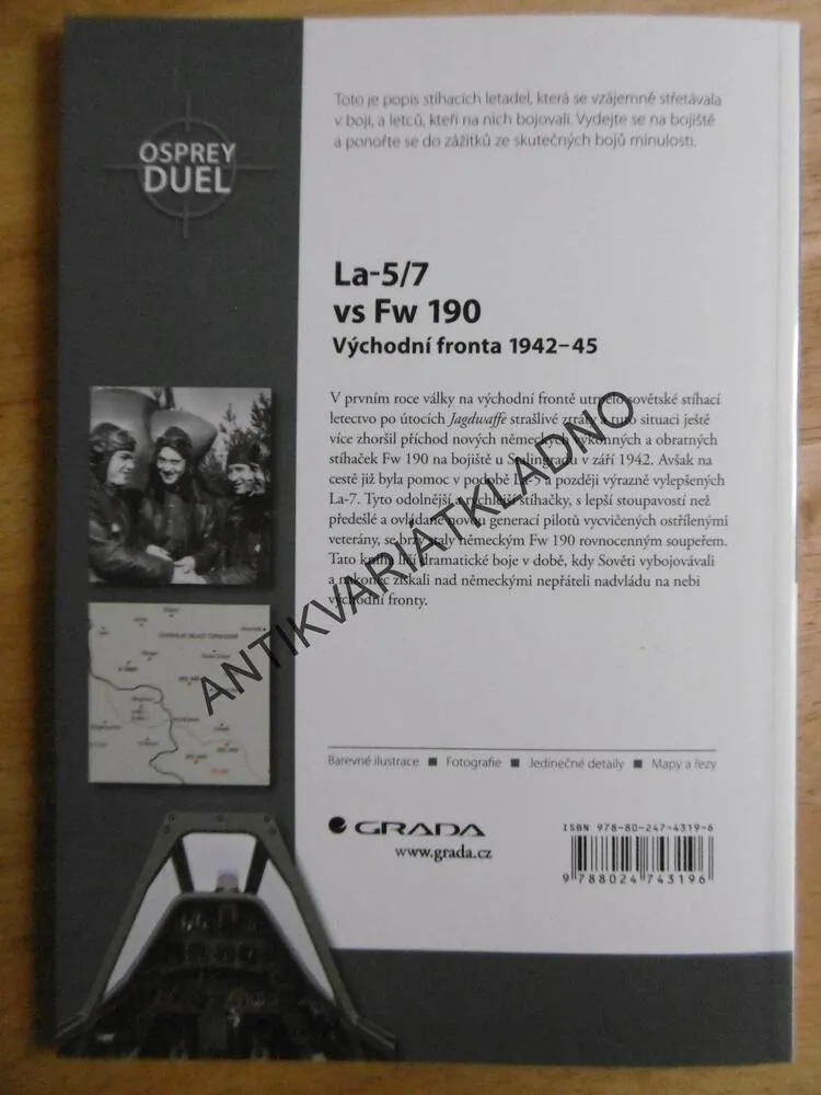 LA-5/7 VS FW 190, VÝCHODNÍ FRONTA 1942-45, CHAZANOV, MEDVEĎ