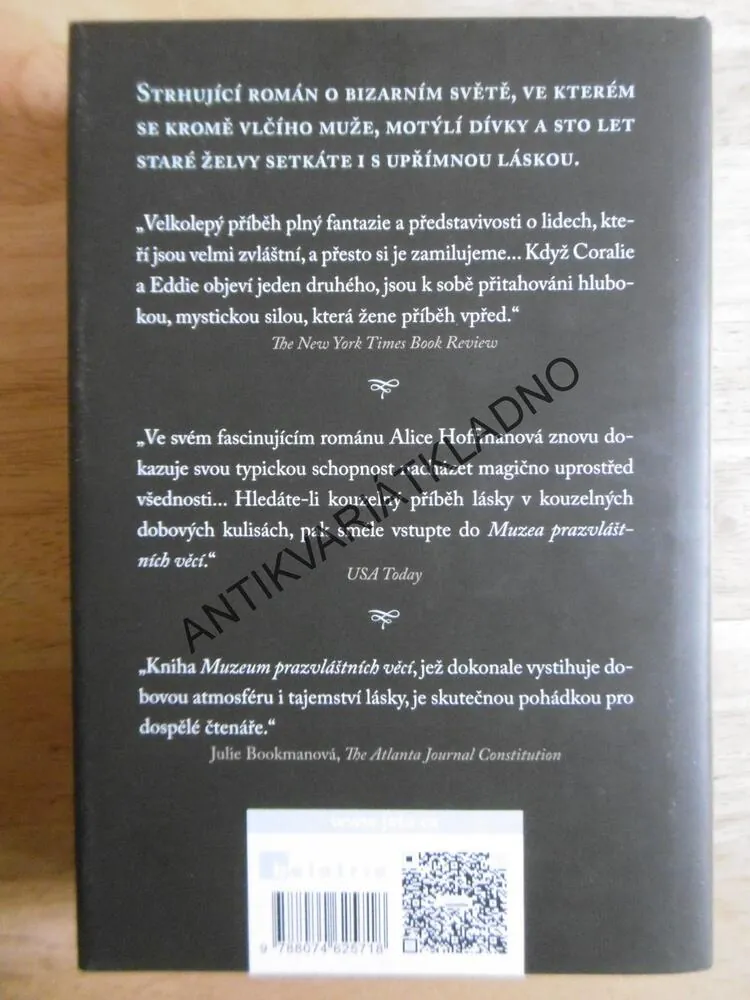 MUZEUM PRAZVLÁŠTNÍCH VĚCÍ, ALICE HOFFMANOVÁ, **an