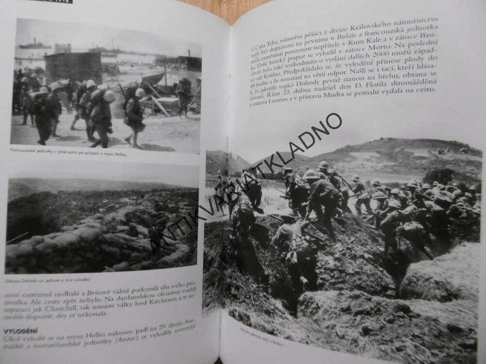 1. SVĚTOVÁ VÁLKA, V DOKUMENTÁRNÍCH FOTOGRAFII, J.H.J. ANDRIESSEN. **an