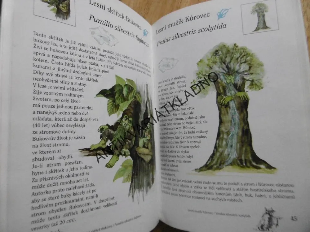 LEXIKON OHROŽENÝCH DRUHŮ STRAŠIDEL LESNÍCH, LUČNÍCH A DOMÁCÍCH, VÍTĚZSLAVA KLIMTOVÁ, 1.DÍL