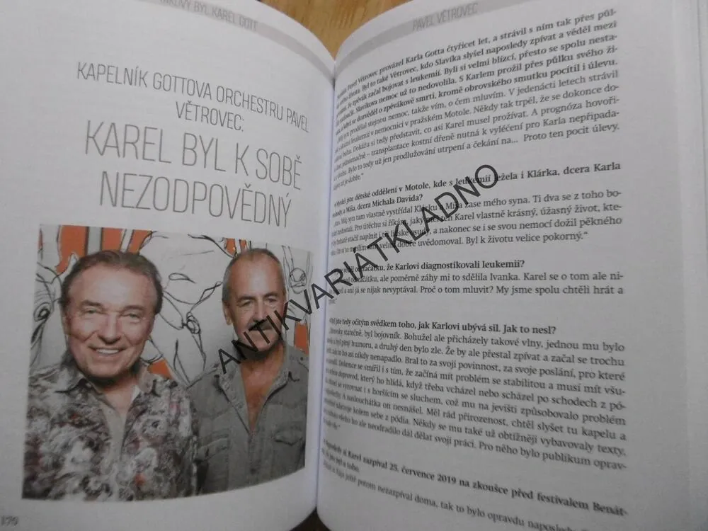 TAKOVÝ BYL KAREL GOTT, NEJSLAVNĚJŠÍ ČESKÝ ZPĚVÁK OČIMA PŘÁTEL A KOLEGŮ, PETR MACEK, **an