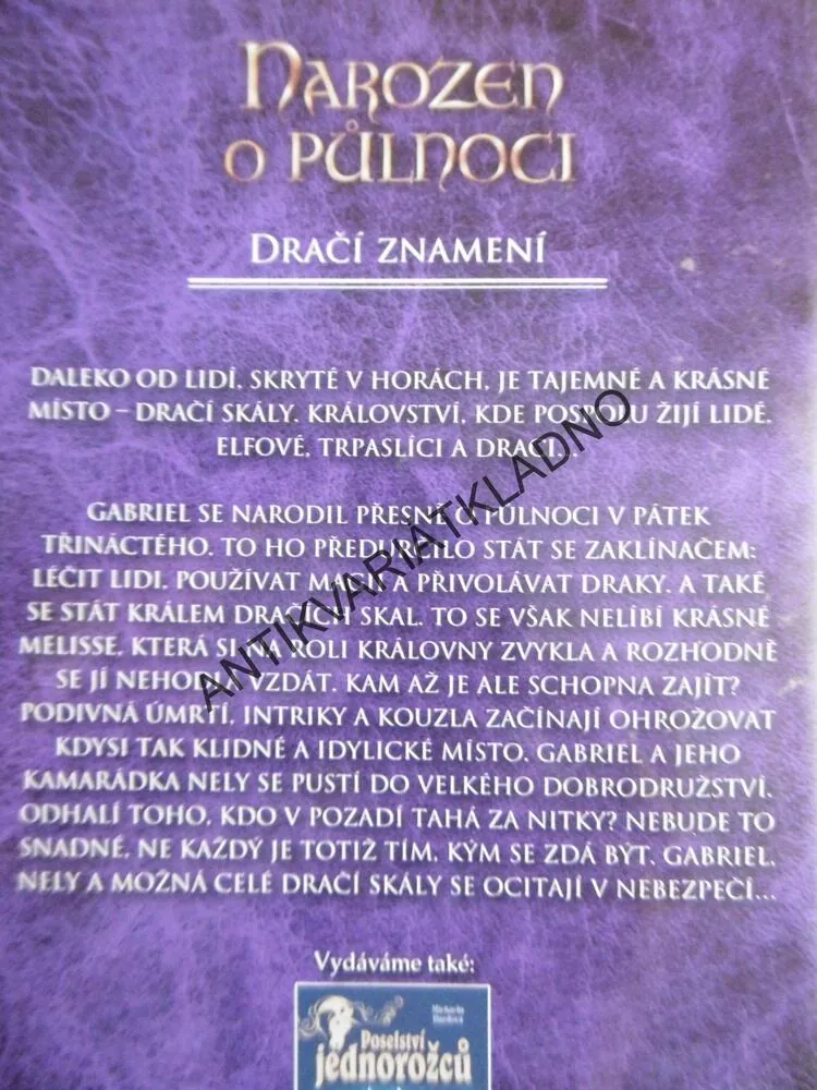 NAROZEN O PŮLNOCI, DRAČÍ ZNAMENÍ, LUCIE FIDLEROVÁ, **an