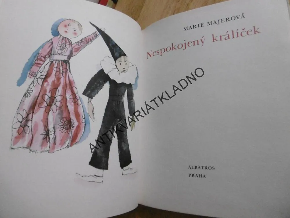 NESPOKOJENÝ KRÁLÍČEK, KAREL SVOLINSKÝ, MARIE MAJEROVÁ, **an