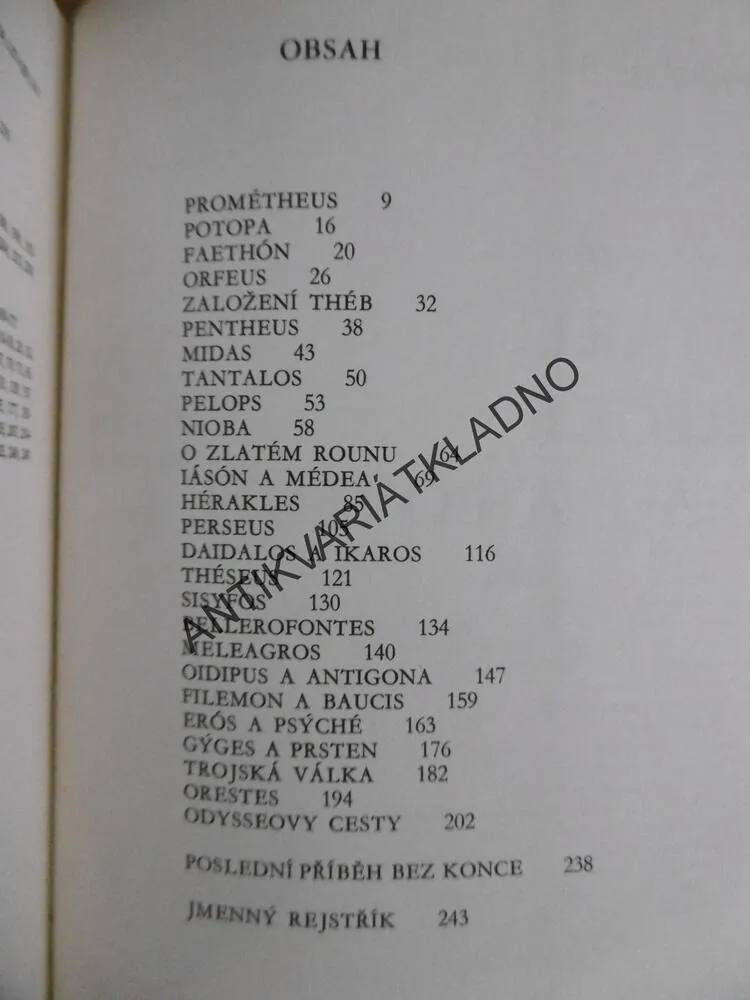 STARÉ ŘECKÉ BÁJE A POVĚSTI, EDUARD PETIŠKA, **an