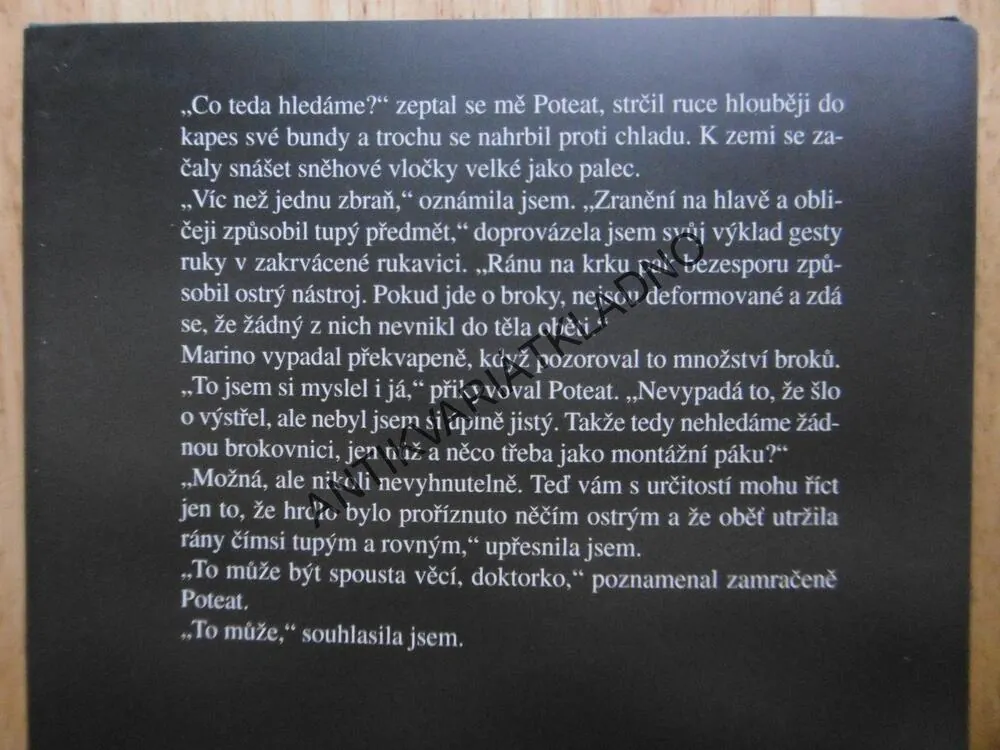 PŘEDMĚT DOLIČNÝ, PATRICIA CORNWELLOVÁ, **an