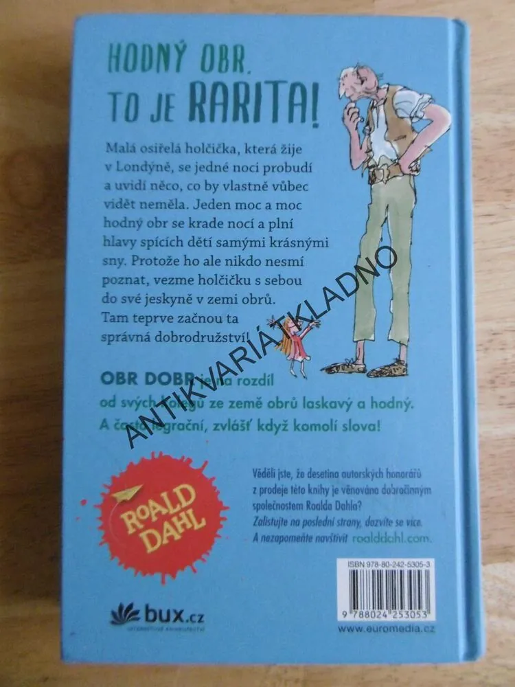 OBR DOBR, ROALD DAHL, QUENTIN BLAKE
